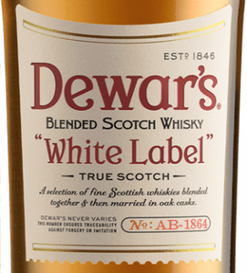 Dewars White Label Blended Scotch Whiskey (375mL)