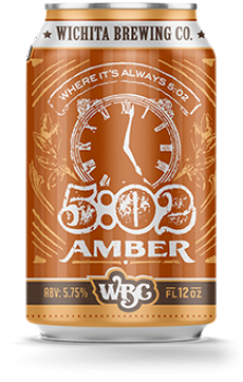 Wichita Brewing Co 5:02 Amber Single Can (12oz)