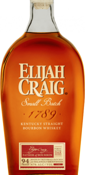 Elijah Craig Bourbon Whiskey **NFD** (750mL)