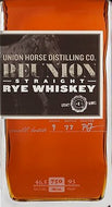 Union Horse Reunion Rye Whiskey (750mL)