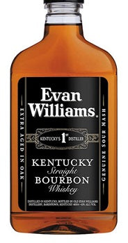 Evan Williams Black Bourbon Whiskey (375mL)