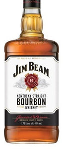 Jim Beam White Label Bourbon Whiskey **NFD** (1.75L)