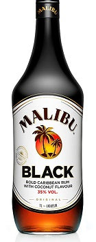 Malibu Black Rum  (750mL)