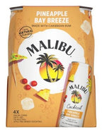 Malibu Cocktails RTD Pineapple Bay Breeze 4pk