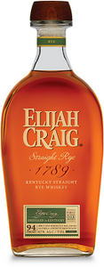 Elijah Craig Rye Whiskey **NFD**