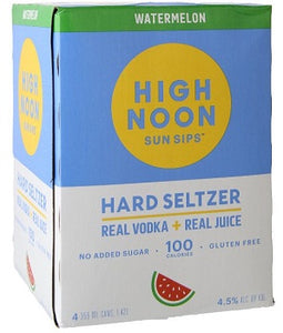 High Noon Watermelon Hard Seltzer 4pk **NFD** (355mL)
