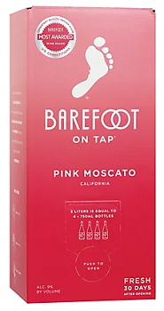 Barefoot Pink Moscato **NFD** (3L)
