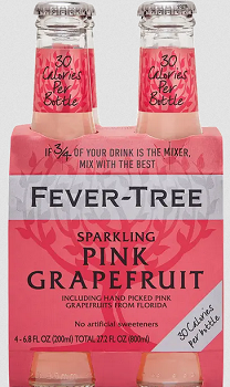 Fever Tree Sparkling Pink Grapefruit 4pk (200mL)