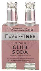 Fever Tree Club Soda 4pk (200mL)
