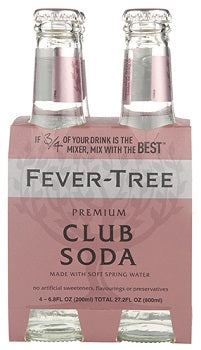 Fever Tree Club Soda 4pk (200mL)