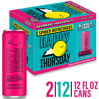 Happy Thursday Raspberry Dragonfruit 12pk (12oz)