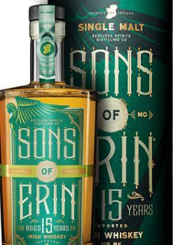 Restless Spirits Sons Of Erin 15yr Single Malt Irish Whiskey