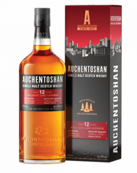 Auchentoshan 12yr Lowlands Single Malt Scotch Whiskey
