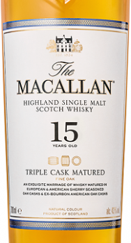 Macallan Double Cask 15yr Highlands Single Malt Scotch Whiskey
