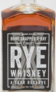 Backbone Bone Snapper X-Ray 4yr Rye Whiskey