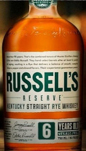 Russell's Reserve 6yr Rye Whiskey **NFD**