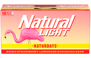 Natural Light Naturdays Strawberry Lemonade 18pk