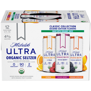 Michelob Ultra Seltzer Organic Variety 12pk
