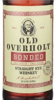 Old Overholt Bottled In Bond Rye Whiskey