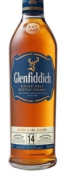Glenfiddich 14yr Speyside Single Malt Scotch Whiskey