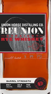 Union Horse Barrel Strength Rye Whiskey
