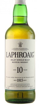 Laphroaig 10yr Islay Single Malt Scotch Whiskey