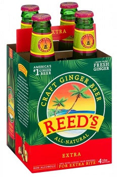 Reeds Extra Ginger Beer 4pk Btl