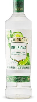 Smirnoff Zero Sugar Infusions Cucumber & Lime Vodka