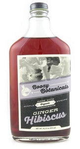 Boozy Botanicals Ginger Hibiscus Liqueur