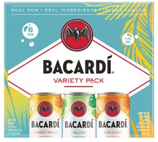 Bacardi RTD Variety 6pk Can