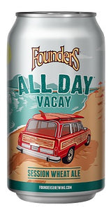 Founders All Day Vacay Wheat Ale Single