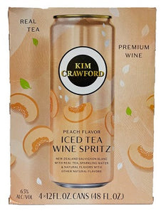Kim Crawford Peach Iced Tea Spritz 4pk