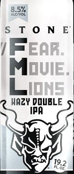 Stone Fear Movie Lions Hazy Double IPA Single