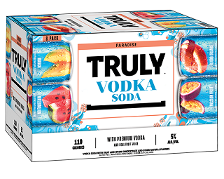 Truly RTD Vodka Soda Paradise Variety 8pk
